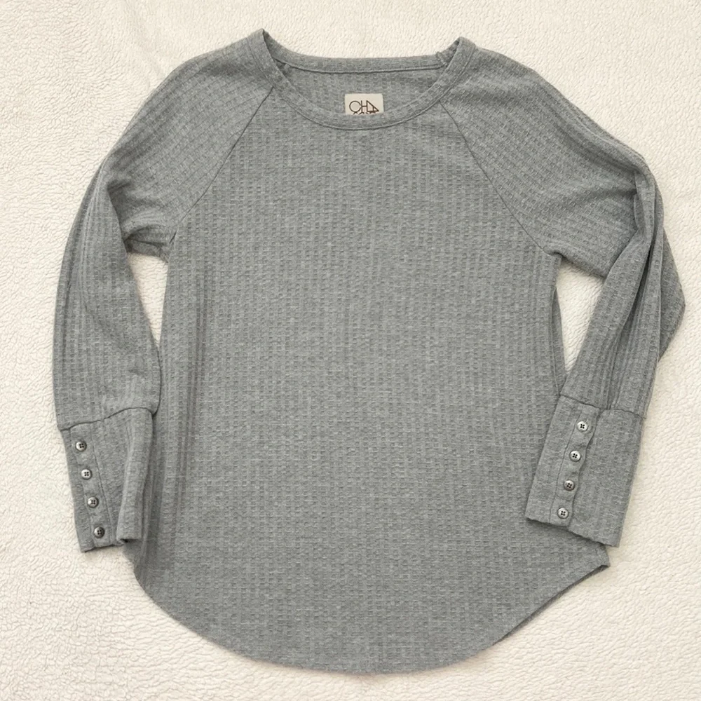 Chaser Waffle Knit Long Sleeve Shirt